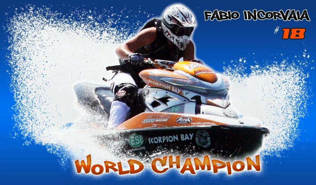 Acquascooter - Moto d'acqua - acqua scooter - moto fabio incorvaia world champion 2008